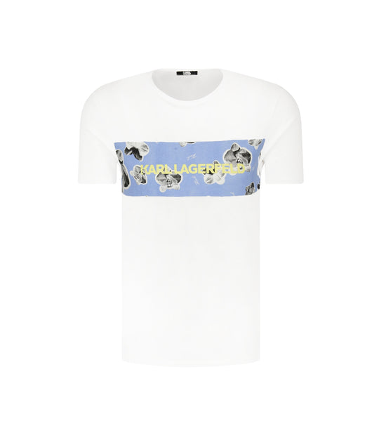 T-Shirt Orchid - White