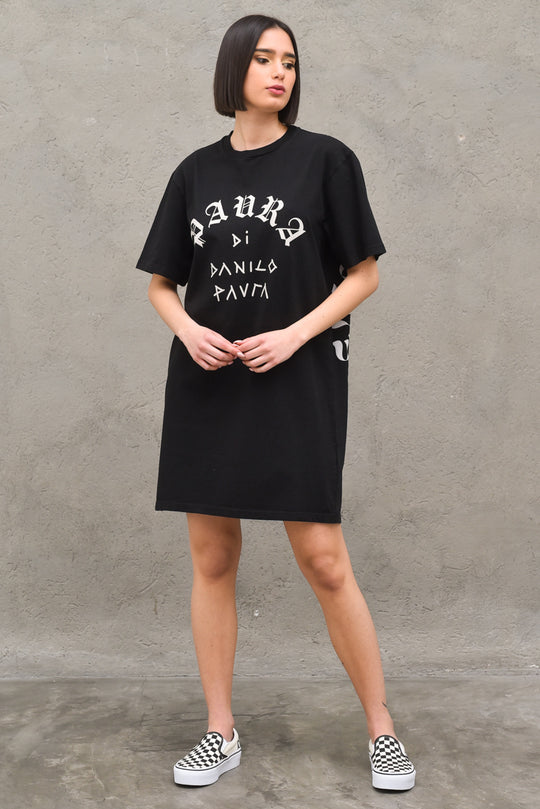Bella Oversized Tee/Dress Icarus - Black