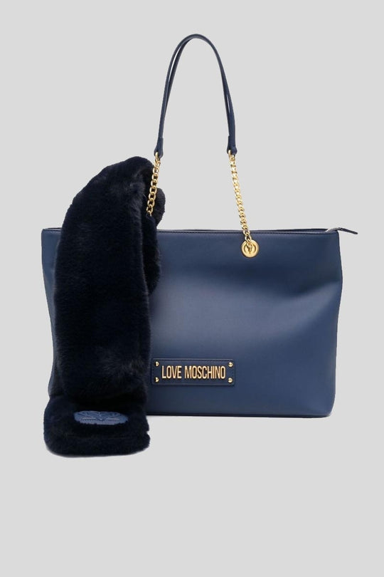 Borsa Pu Navy - Blu