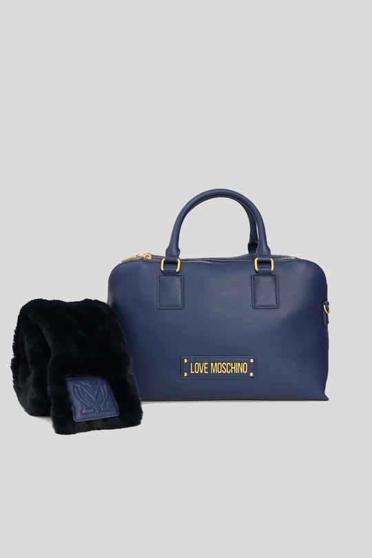 Borsa Pu Navy - Blu