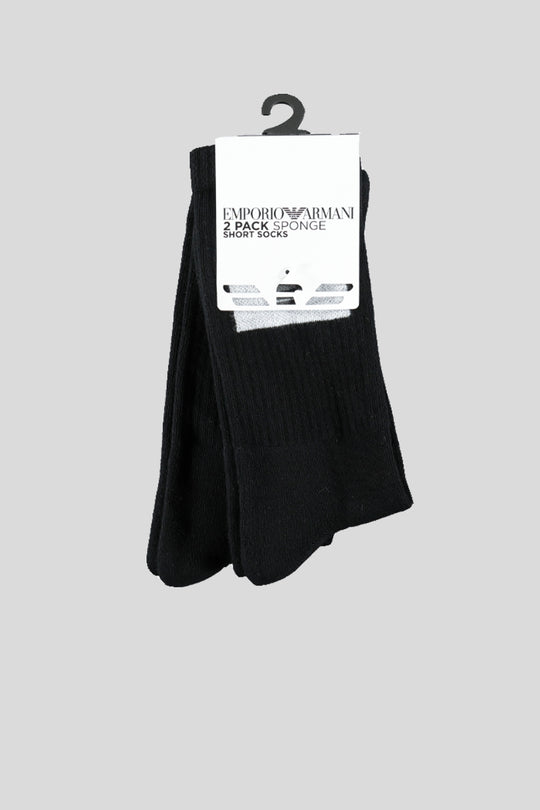 Set Calze Spugna - Nero