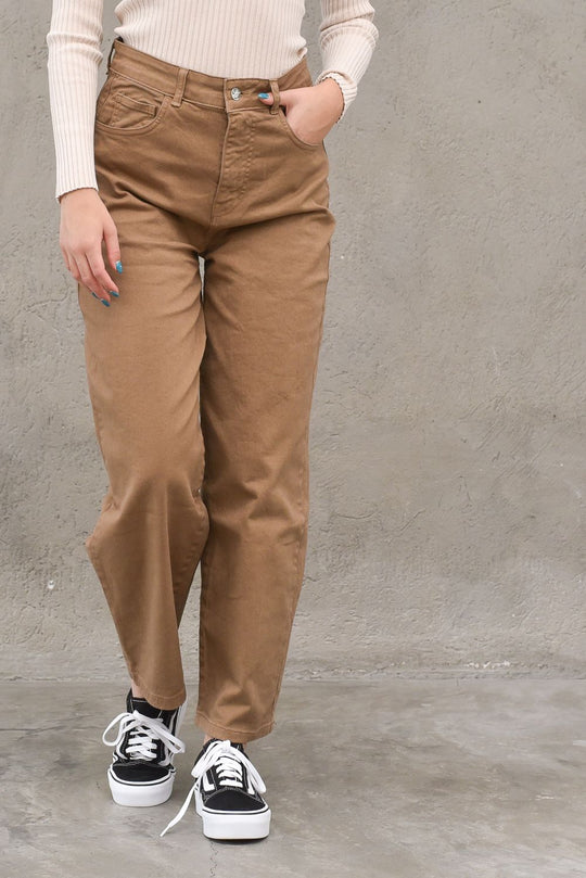 Pantalone Baloon Donna - Orzo/Barley