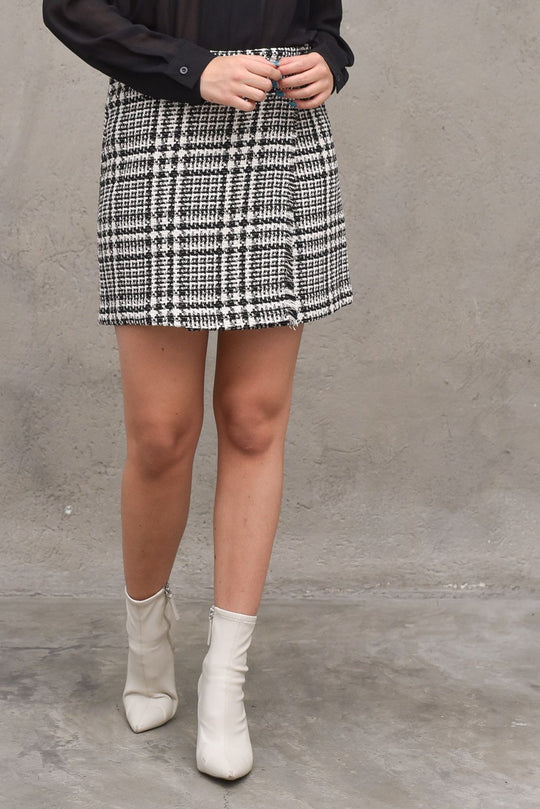 Minigonna Portafoglio - Black