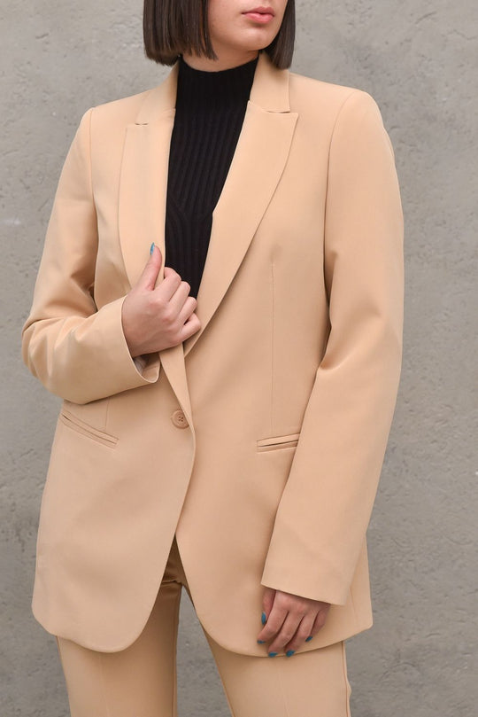 Giacca 1 Bottone - Orzo/Barley