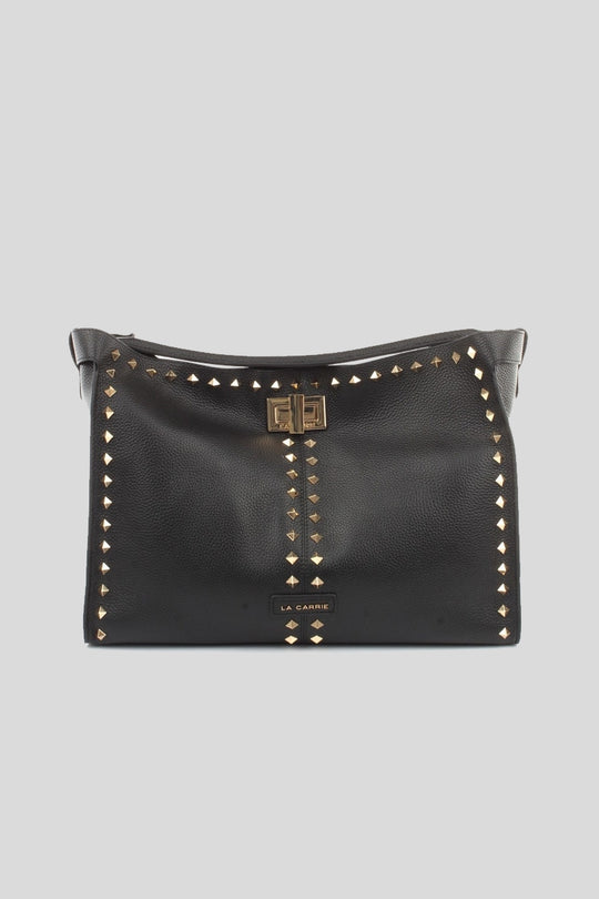 Studs Silvie Small Shopper Bag - Black