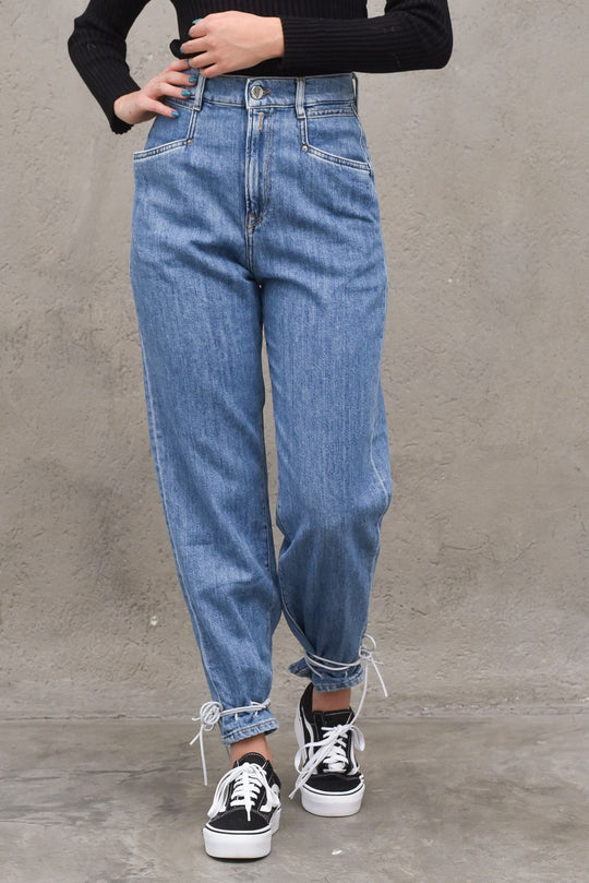 Talya Pantaloni - Comfort Blue Denim