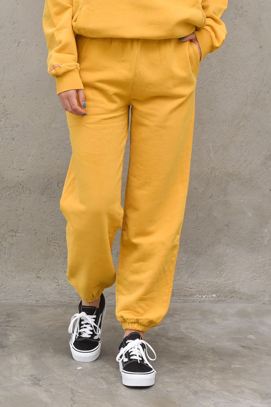 Pantalone Donna - Mostarda