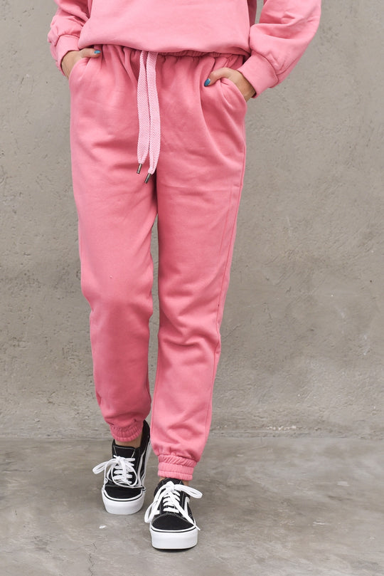 Jogger Felpa - Rosa