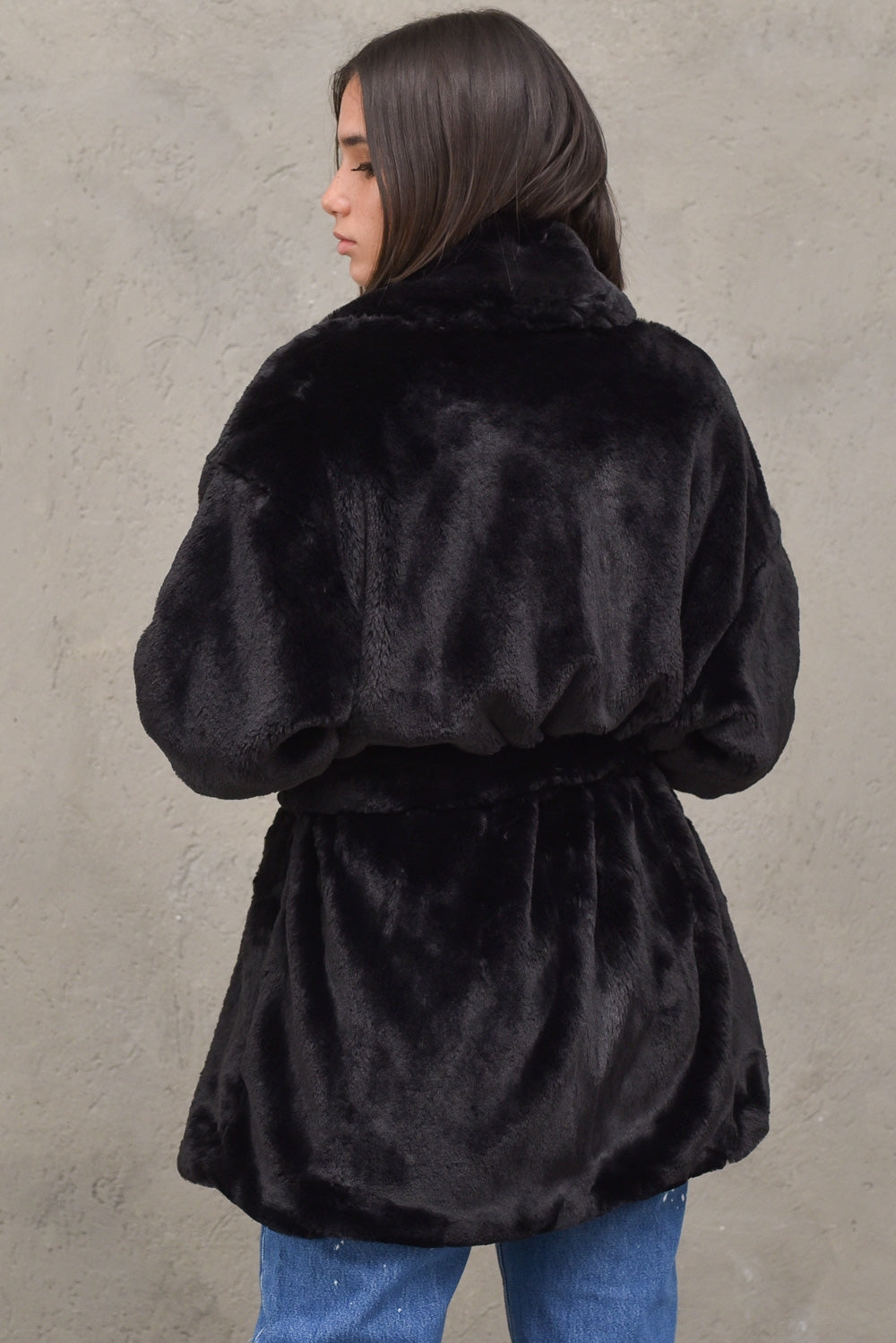 Giaccone Pelliccia - Nero — 2