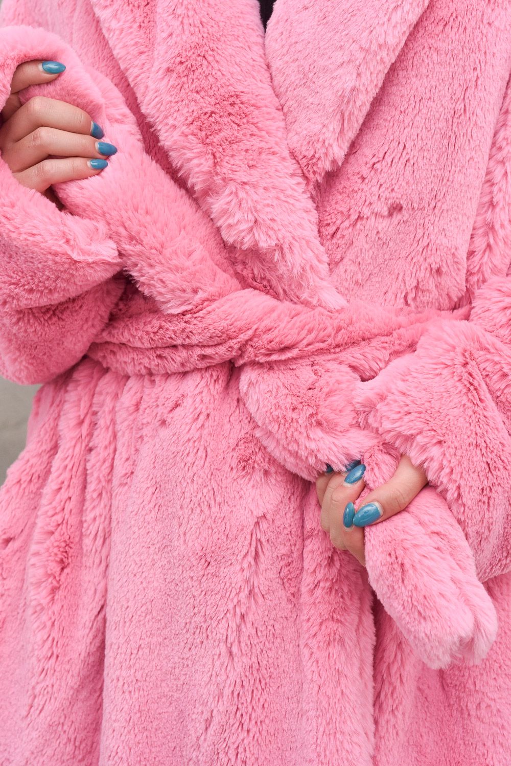 Giaccone Pelliccia - Rosa — 4