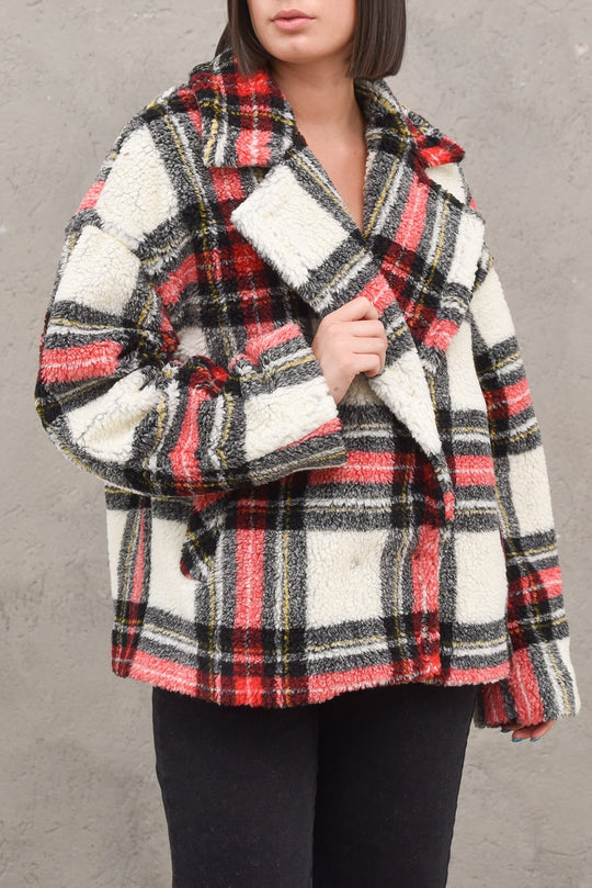 Giacca Kiodo Over Donna - Check