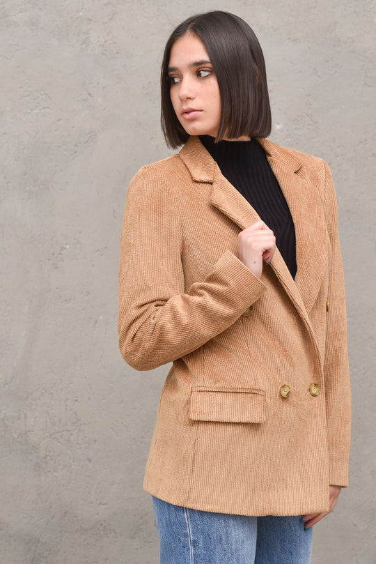 Giacca Velluto - Orzo/Barley