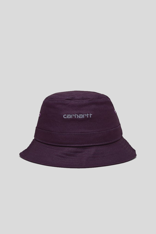 Script Bucket Hat-Dark Iris/Cold Viola