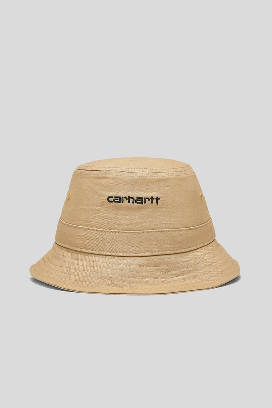 Script Bucket Hat - Dusty H Brown/Black