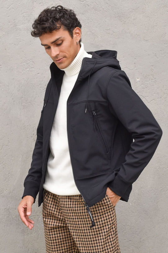 Shell-R Medium Goggle Jacket-Black