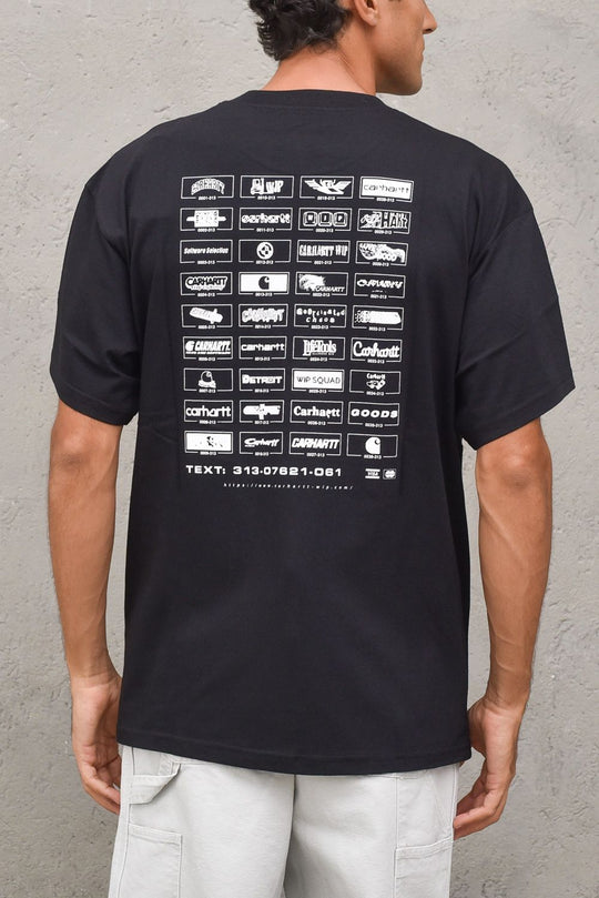 S/S Screensever T-shirt - Black/White