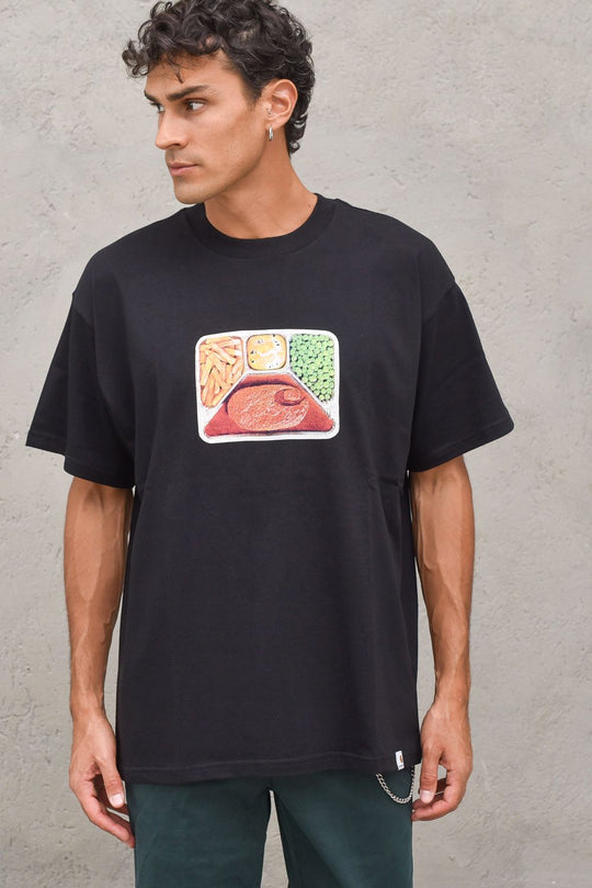 S/S Meatloaf T-shirt - Black