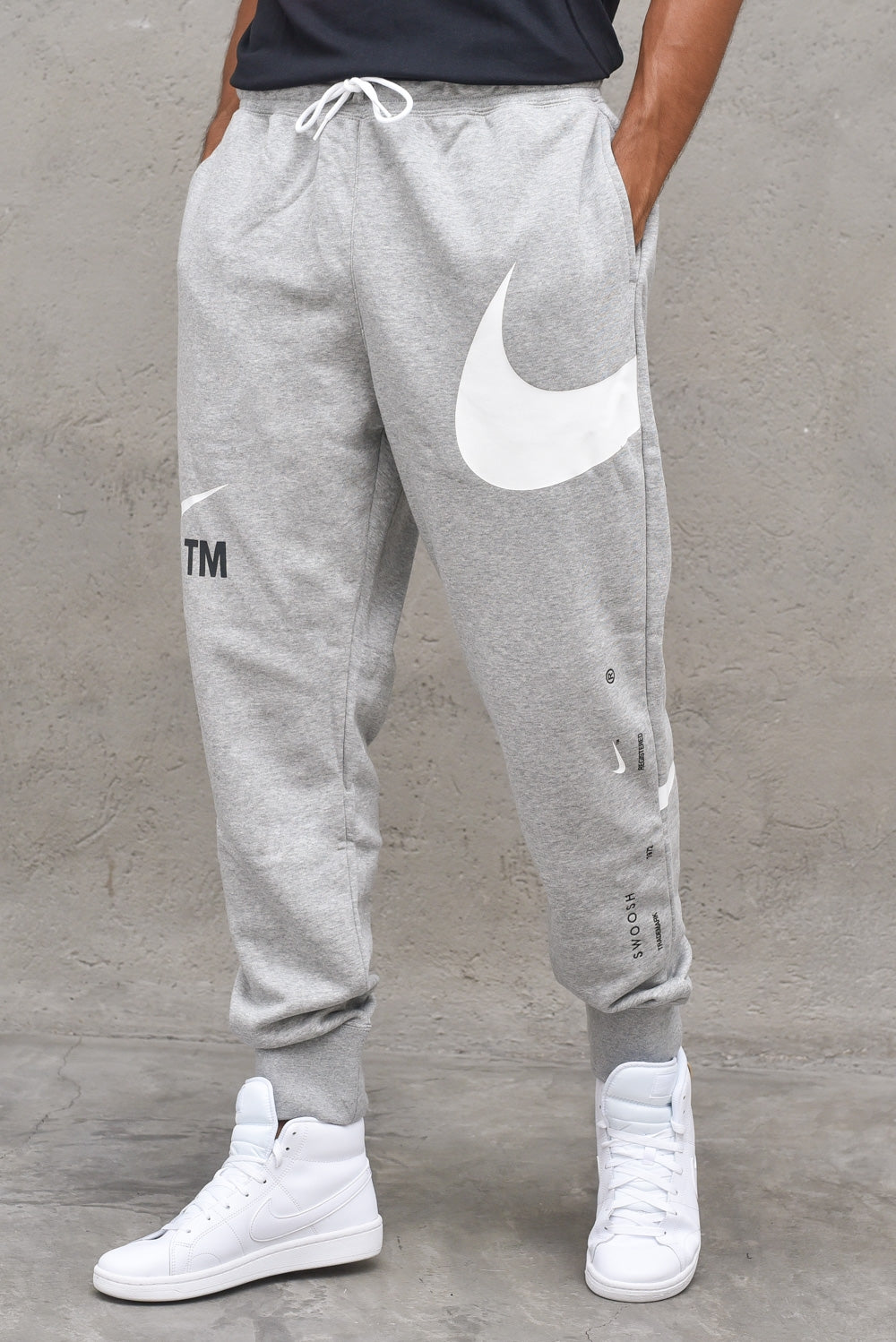 Pantaloni Sportswear Pantaloni Tuta Nike Grigia Uomo Pantaloni