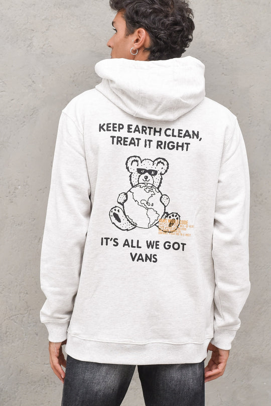 Felpa Vans World Code Po/Grigio