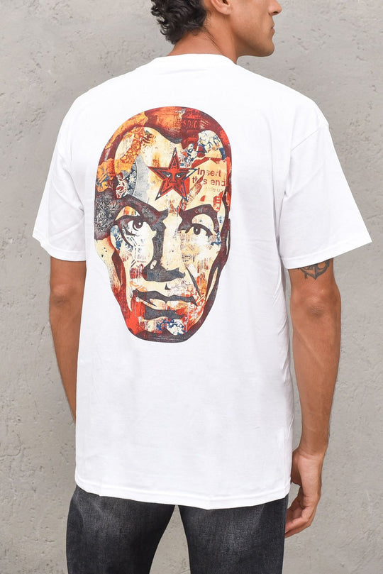 T-shirt Obey Big Brother Classic Tee-White