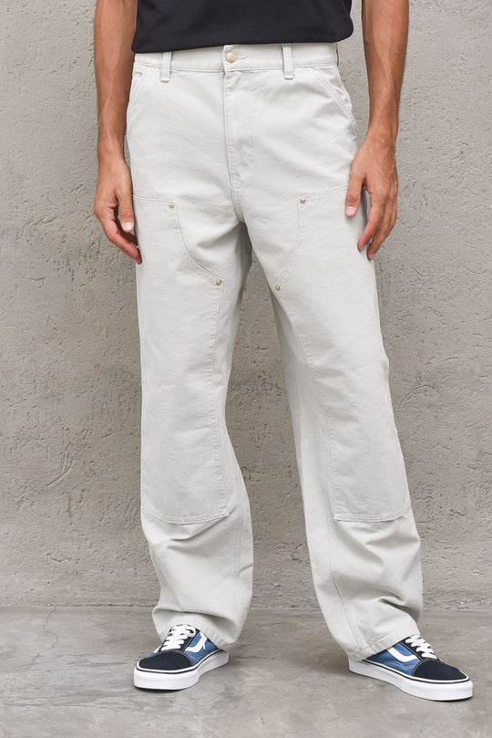 Double Knee Pant-Grigio