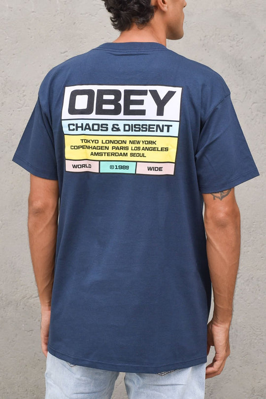 T-shirt Built To Last Classic Tee-Navy