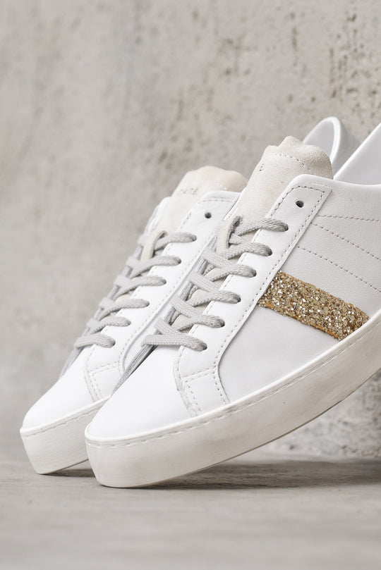 Hill Low Calf - White Gold