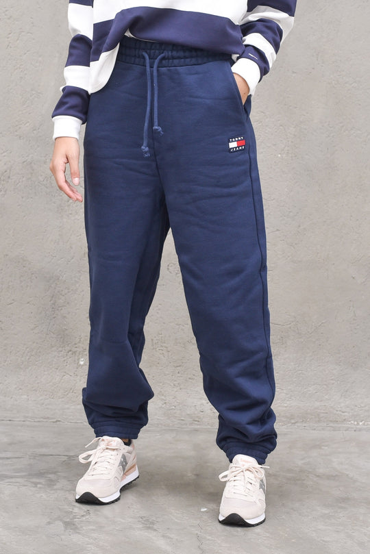 Tjm Relaxed Hrs Badge Sweatpants - Twilight Navy