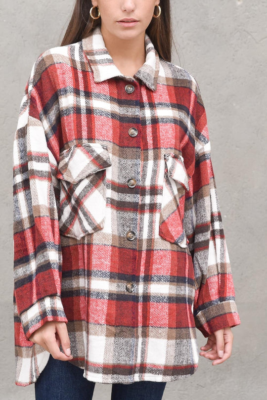 Camicia Corta - Rosso