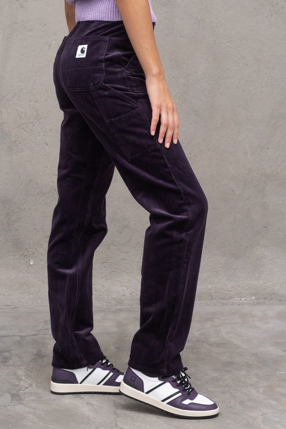 W' Pierce Pant Straight-Dark Iris — 2