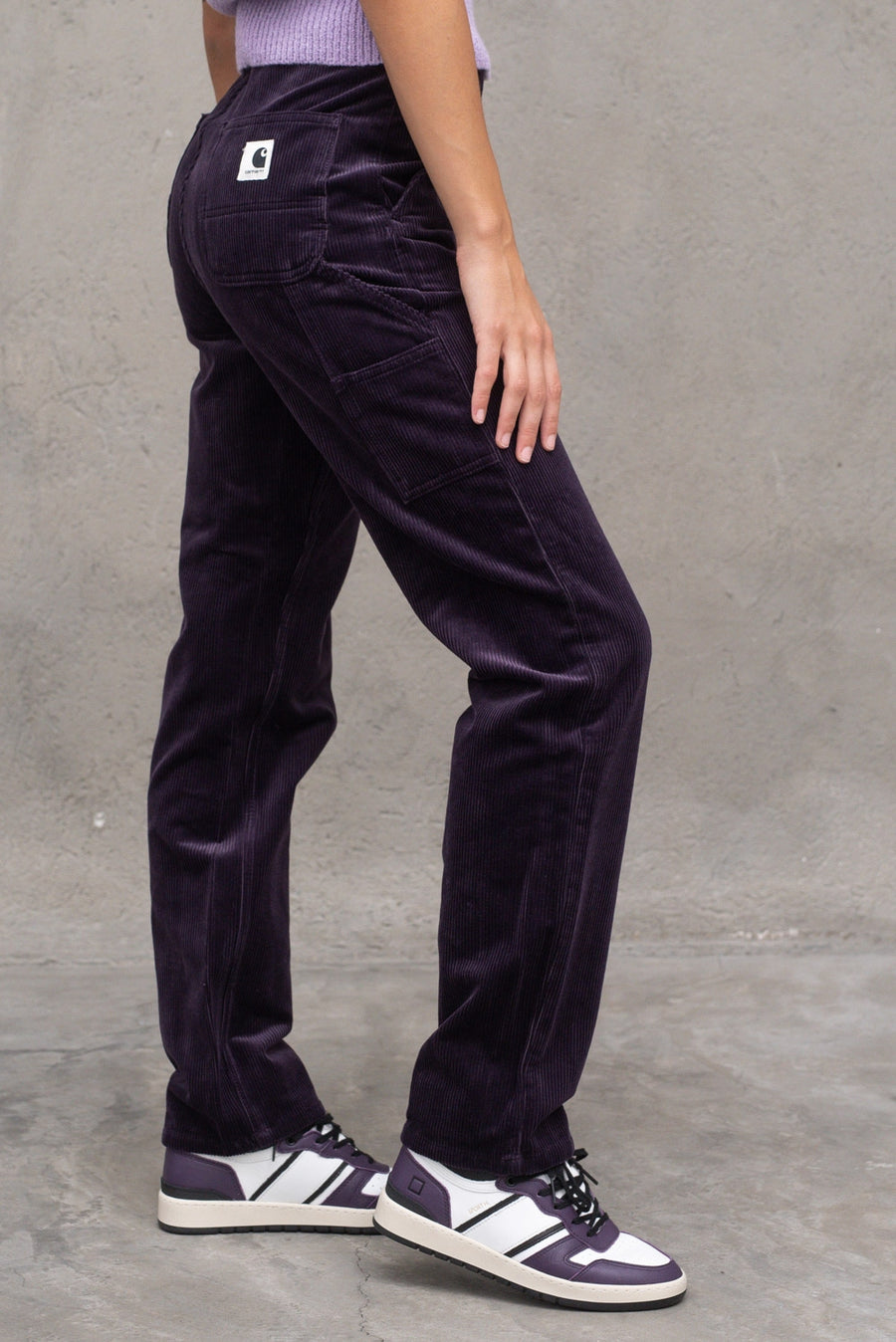 W' Pierce Pant Straight-Dark Iris — 2