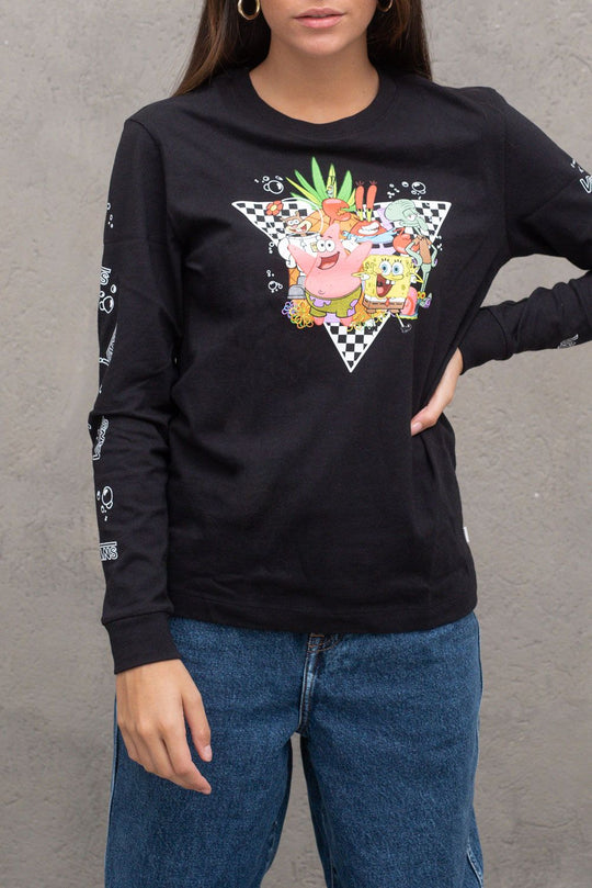 Wm Vans X Spongebob Bikini Botton Ls