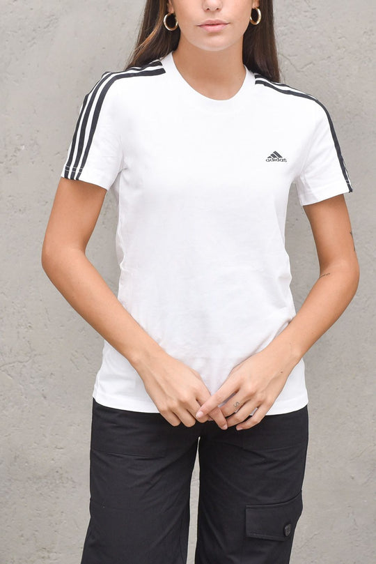 T-shirt Loungwear Essential Slim - White
