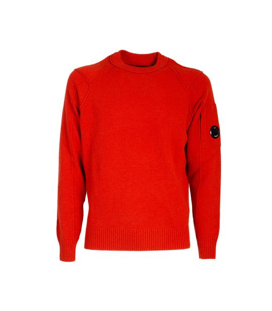 Knitwear Crew neck - Pompeian Red