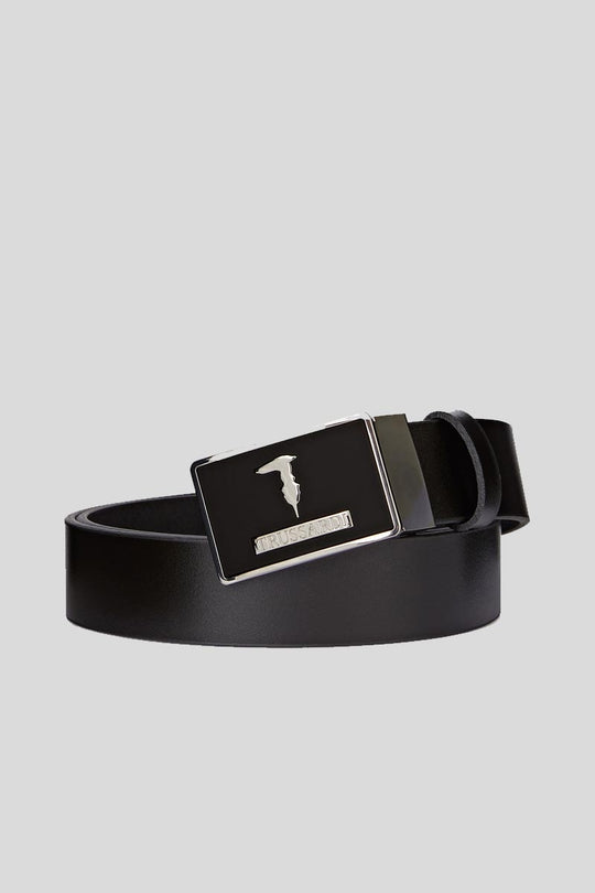 Cintura Placca Levriero - Black