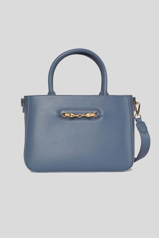 Eden Tote MD Palmellato Ecoleather - Steel Blue