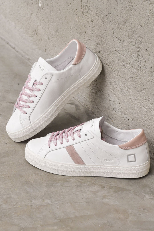 Hillow Vintage Calf White-Pink