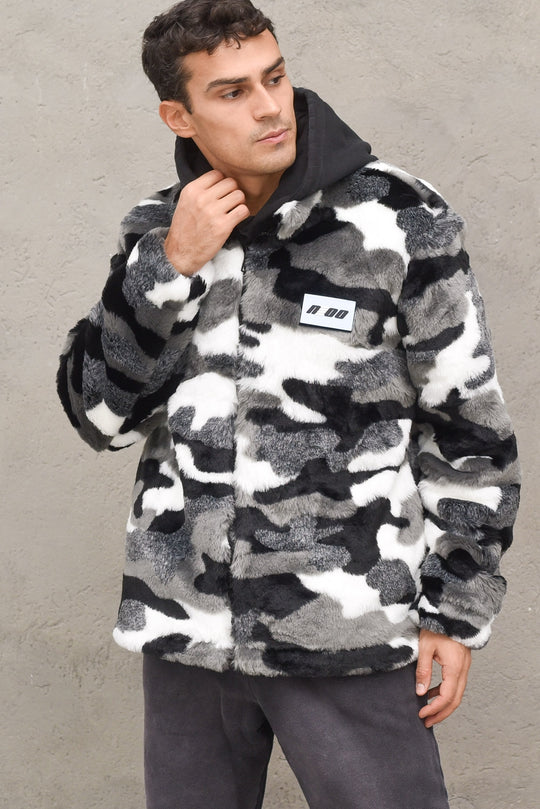 Camou Jacket - Black