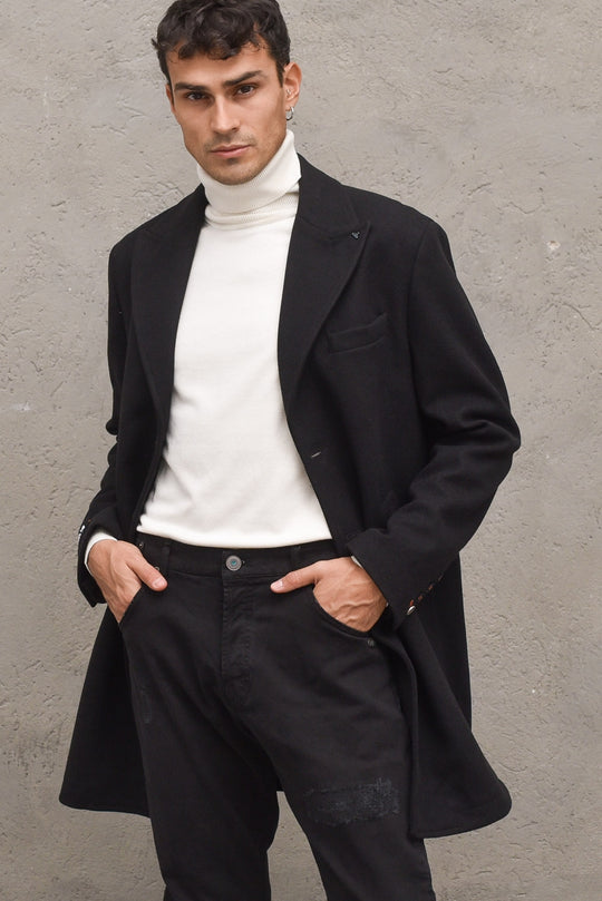 Cappotto Lungo - Nero