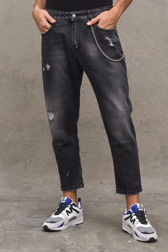 Jeans Carrot - Black