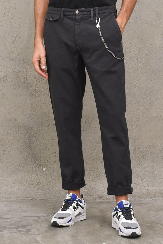 Pantalone Chinos Slim - Asfalto