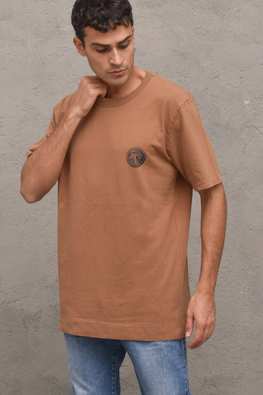 Marek T-shirt - Brown