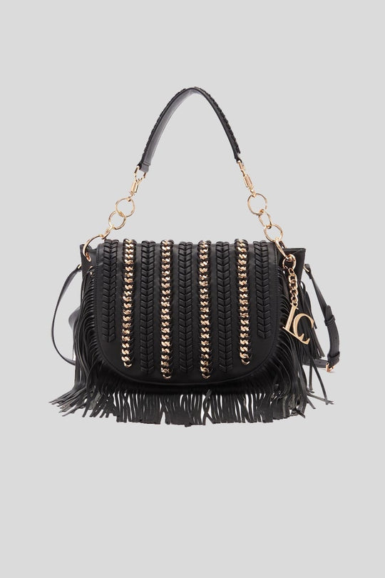 Chain & Frin - Large Shopper Synthetic - Black