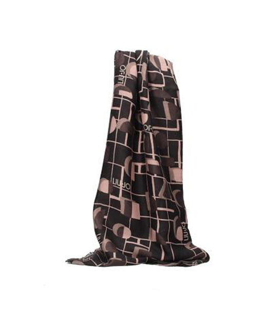 Ecs Foulard 70x180 Logo Geometrico - Nero