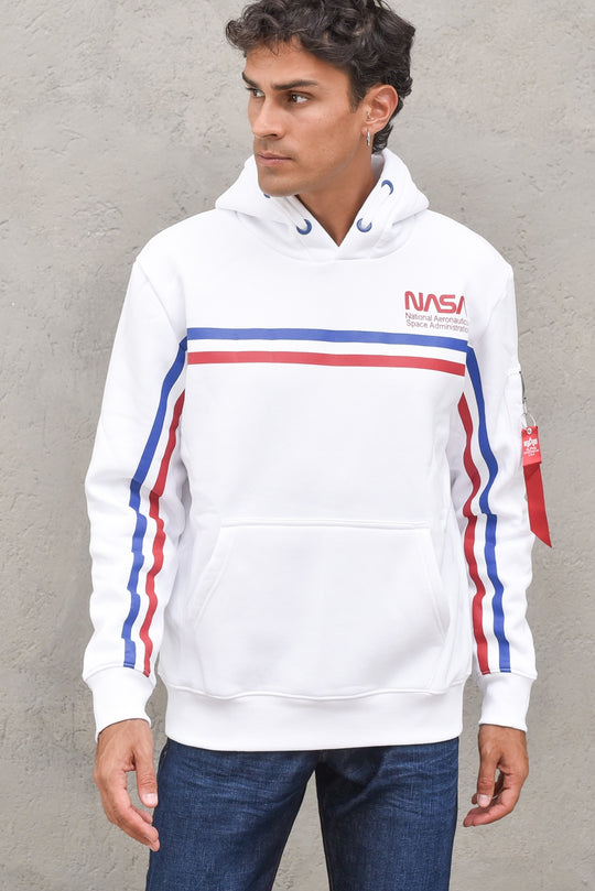 Felpa Nasa iSS Hoody - White