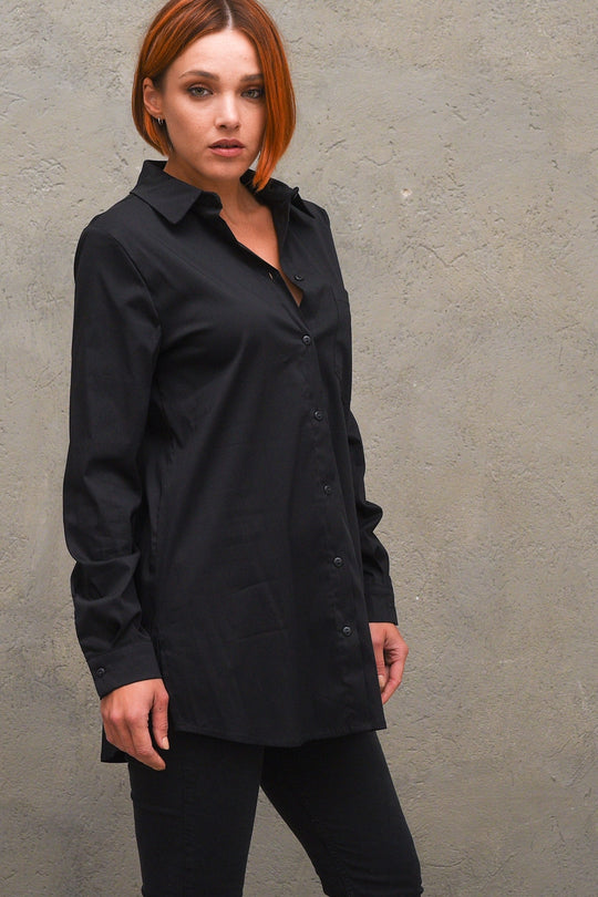 Camicia Over - Nero