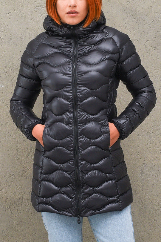 Lady Long Explorer Jacket - Black