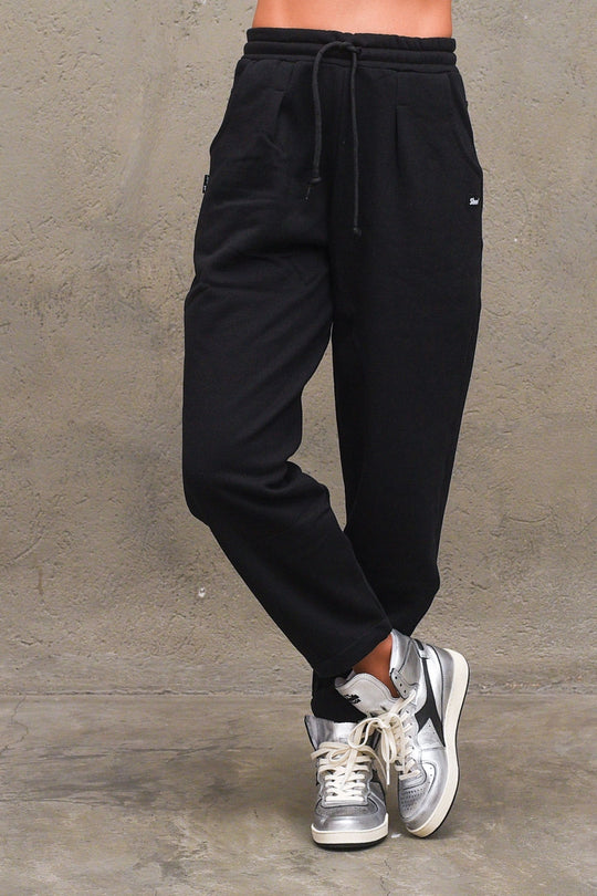 Pantalone Felpa Slouchy - Black