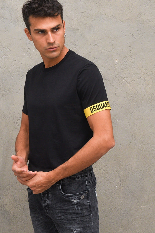 Round Neck T-shirt - Black