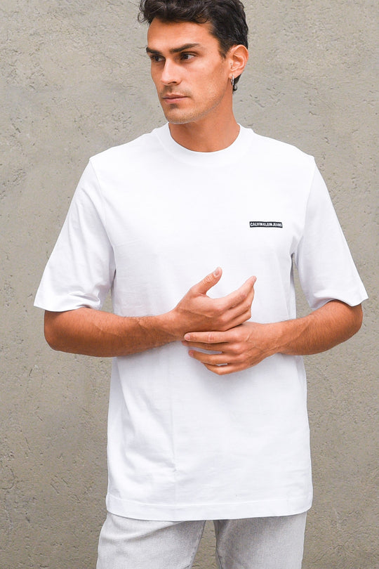 T-shirt Micro Flock - Bright White